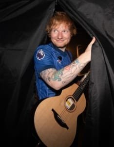 Ed Sheeran with Guitar