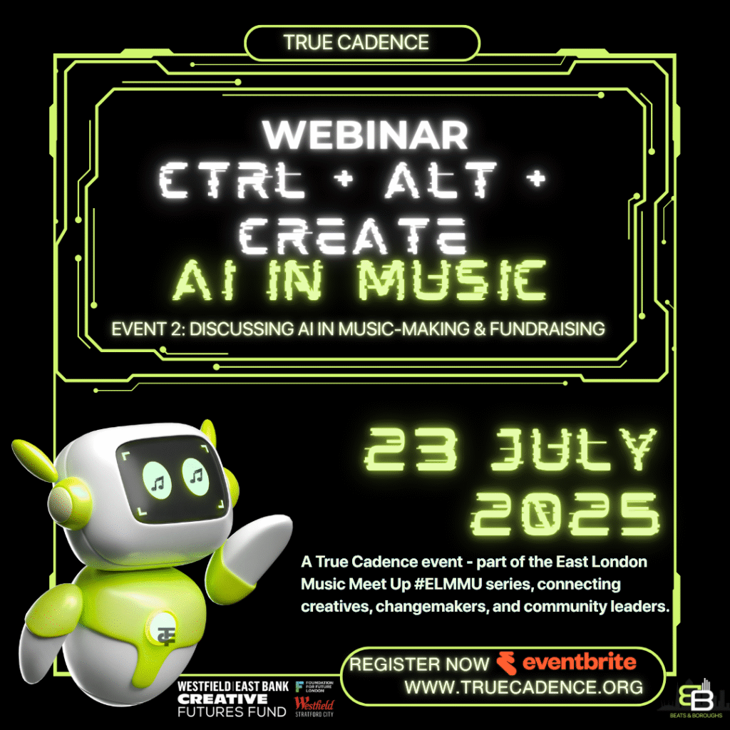 Beats & Boroughs: CTRL + ALT + CREATE: AI in Music